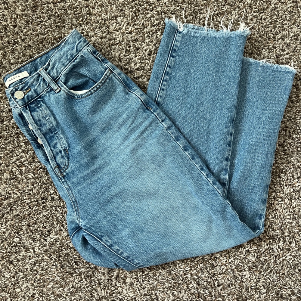 High Rise Straight Jean PacSun